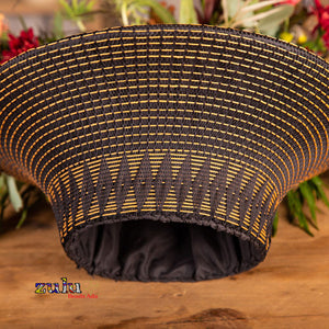 Large Zulu Basket Hat (ISICHOLO)