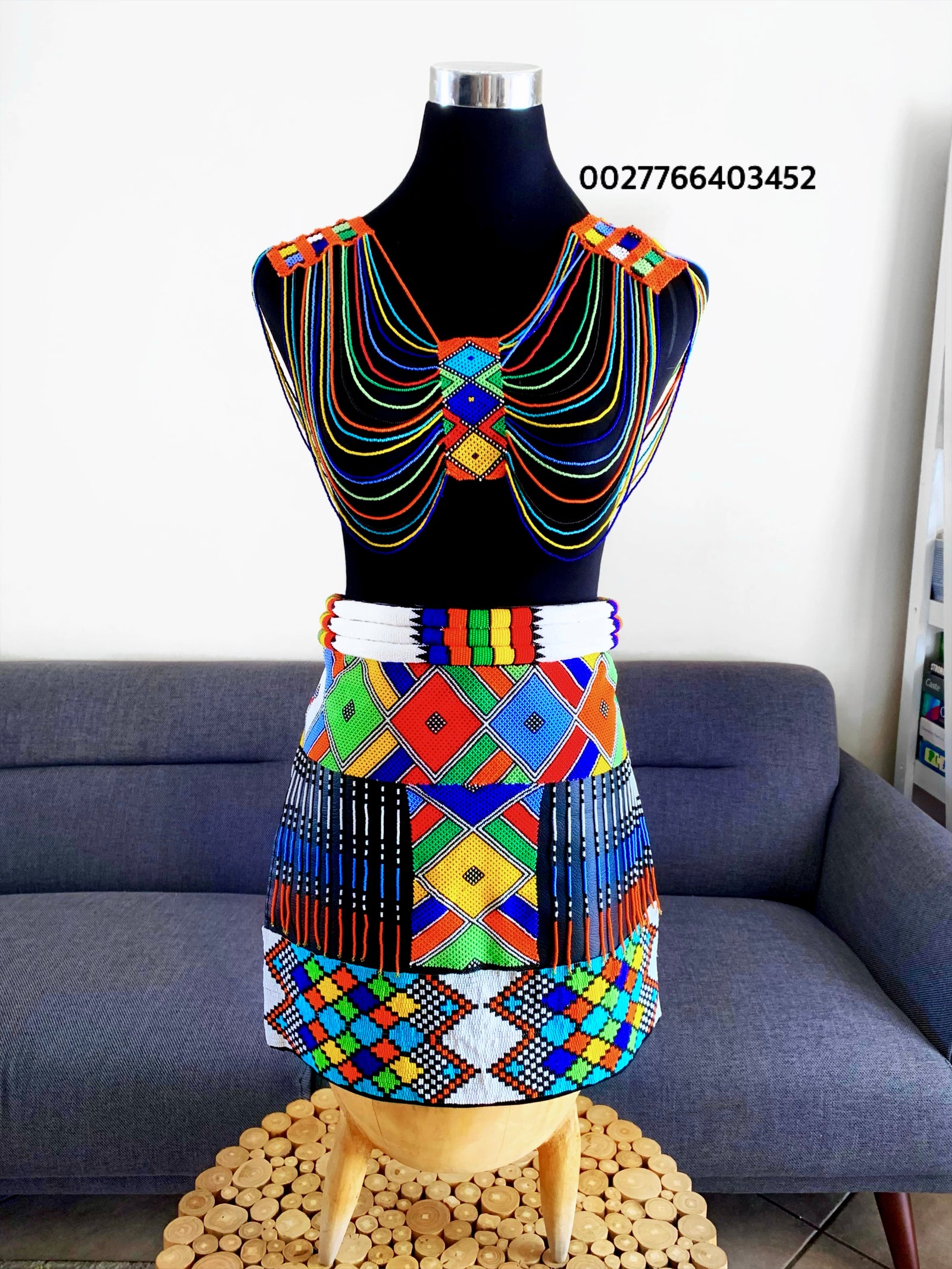 Apron and necklace combo