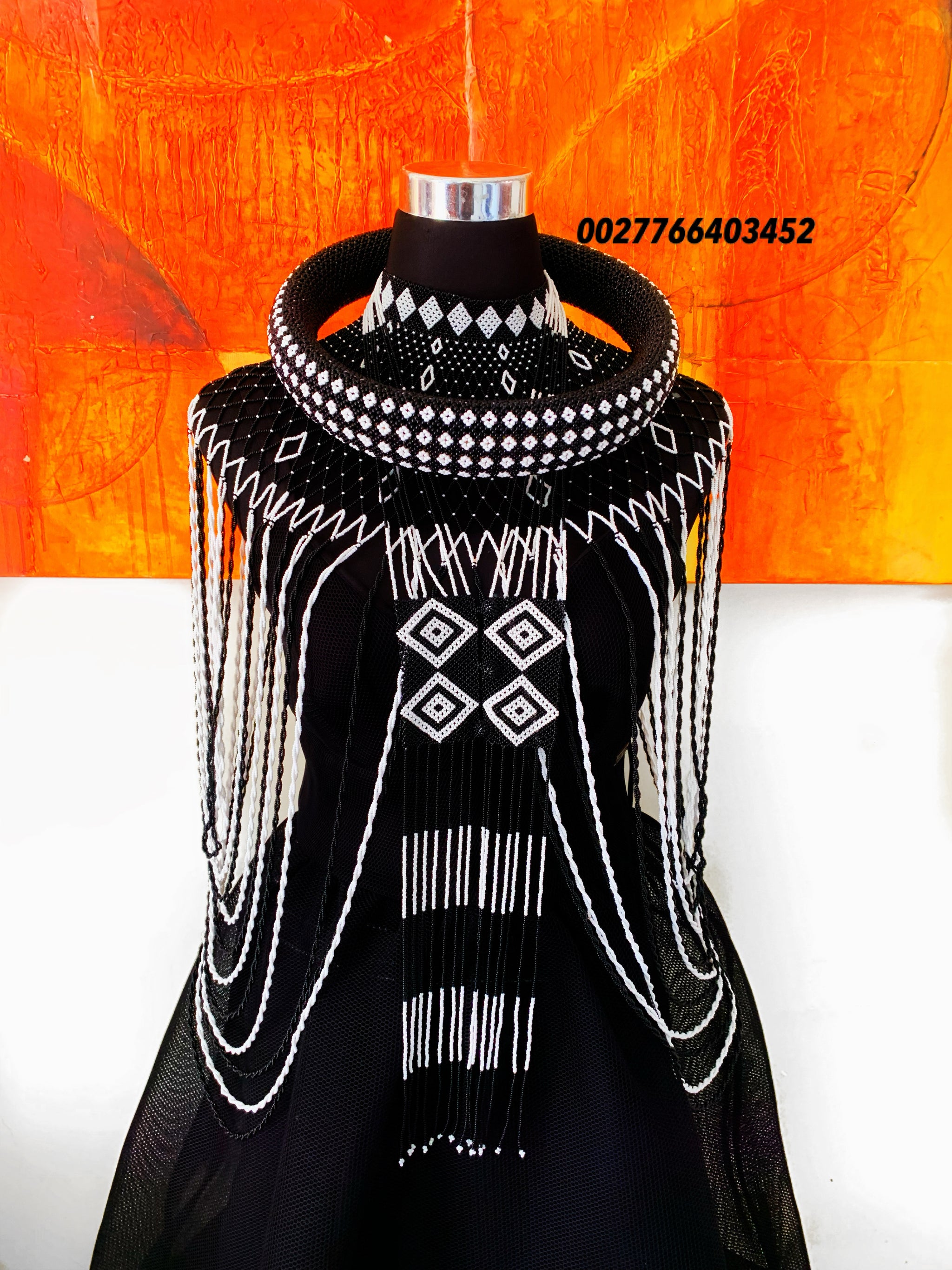 Zulu Beads Black And White Zulu Traditional Attire Ancient African